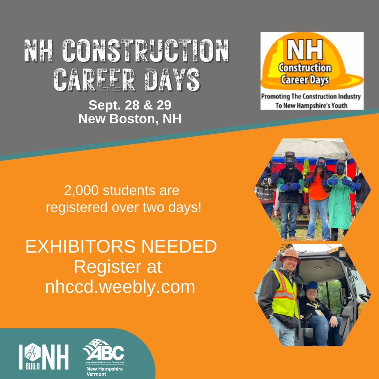 NH Construction Career Days 2023 - I Build NH